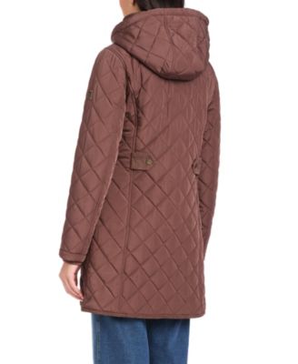 Women's Long Mini Quilt Coat