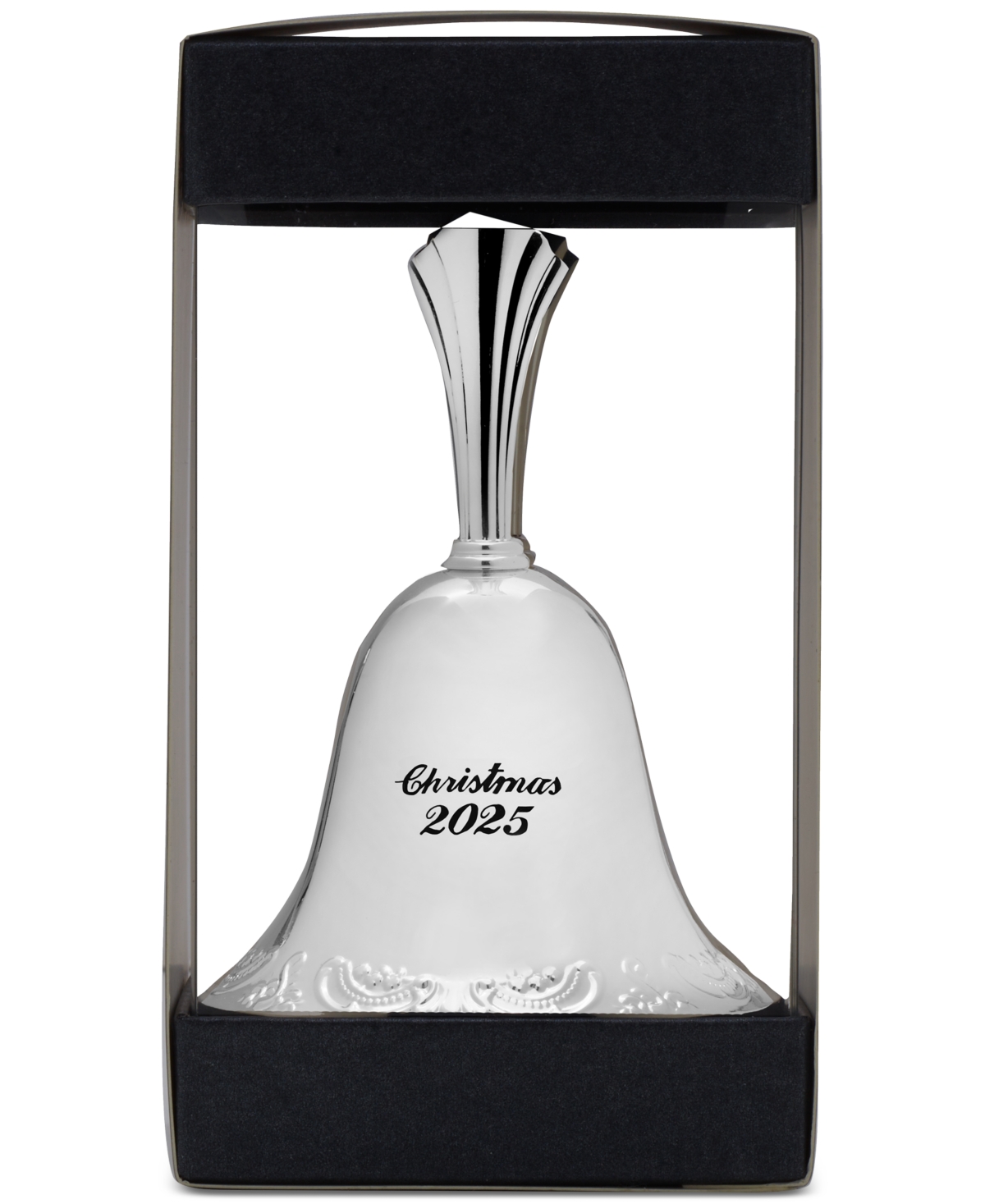 Wallace 2025 Silver-plated Grande Baroque Bell Ornament, 31st Edition In Silver