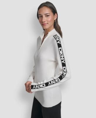 Women's Quarter Zip Mock Neck Sweater