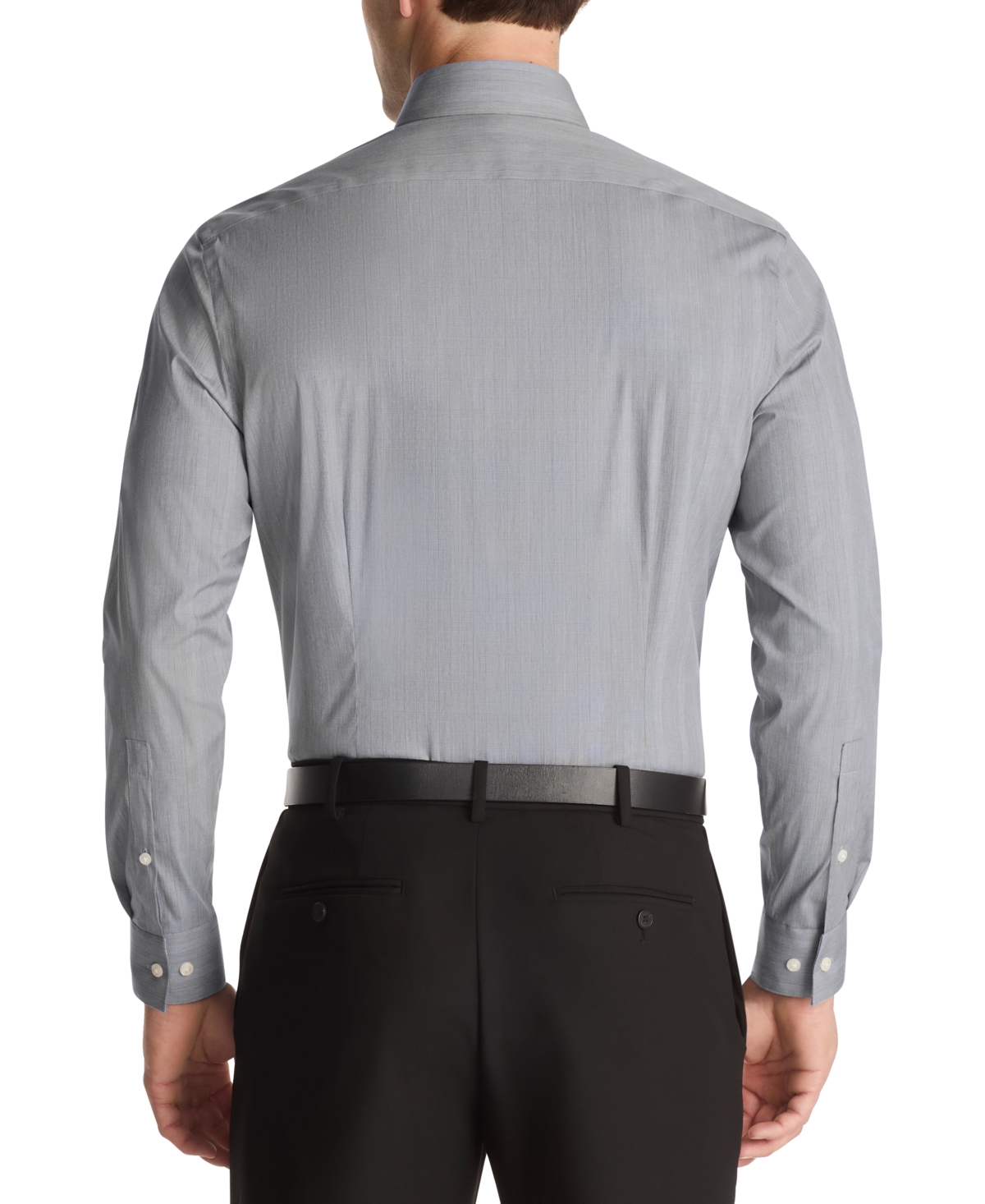 Calvin Klein Men's Extra Slim Fit Dress Shirt In Gray