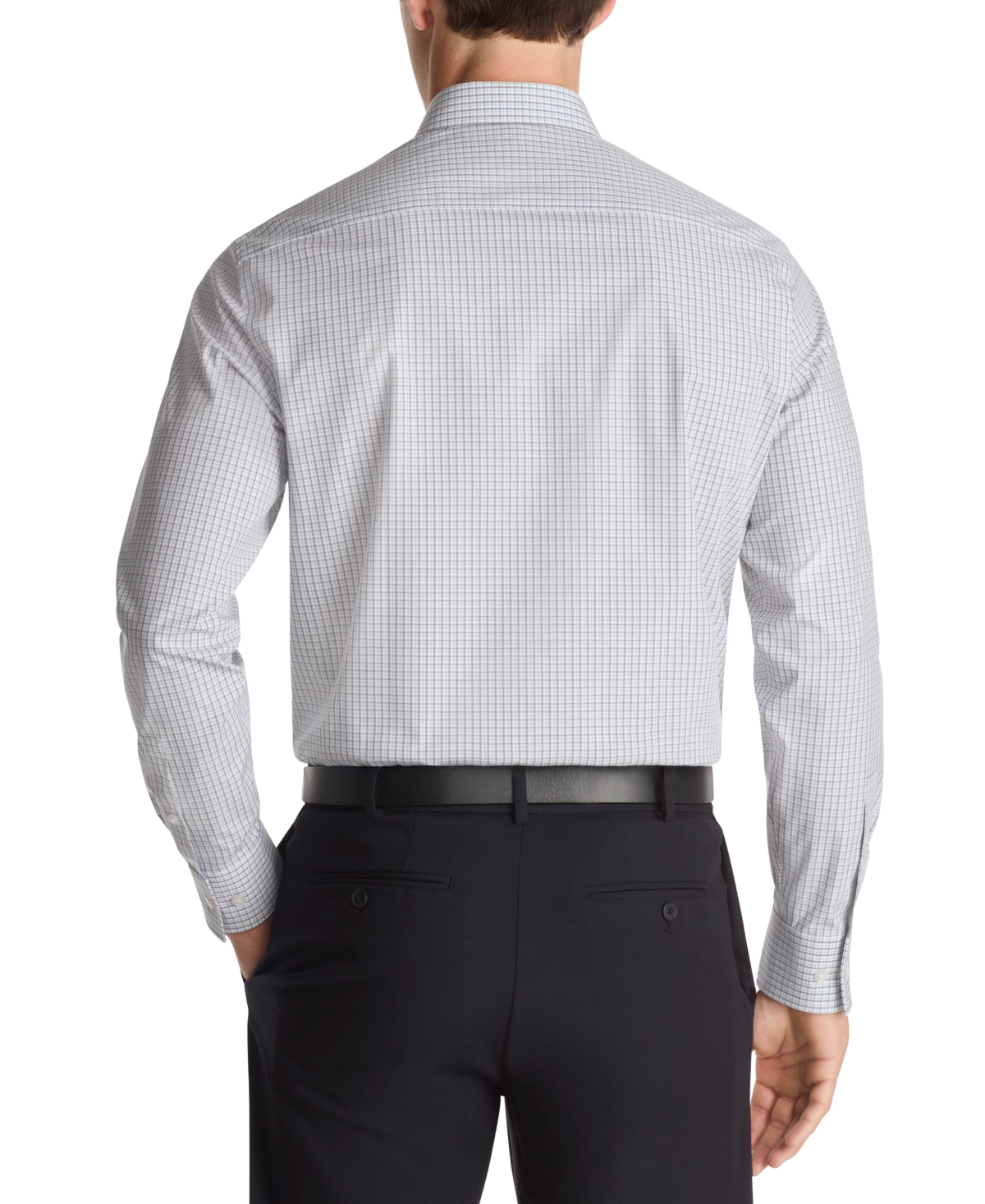 Calvin Klein Men's Slim Fit Dress Shirt In Gray