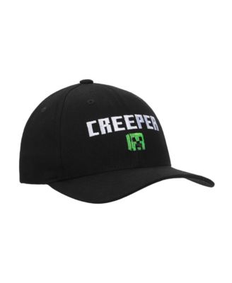 Men's Creeper Adult Black Traditional Adjustable Hat
