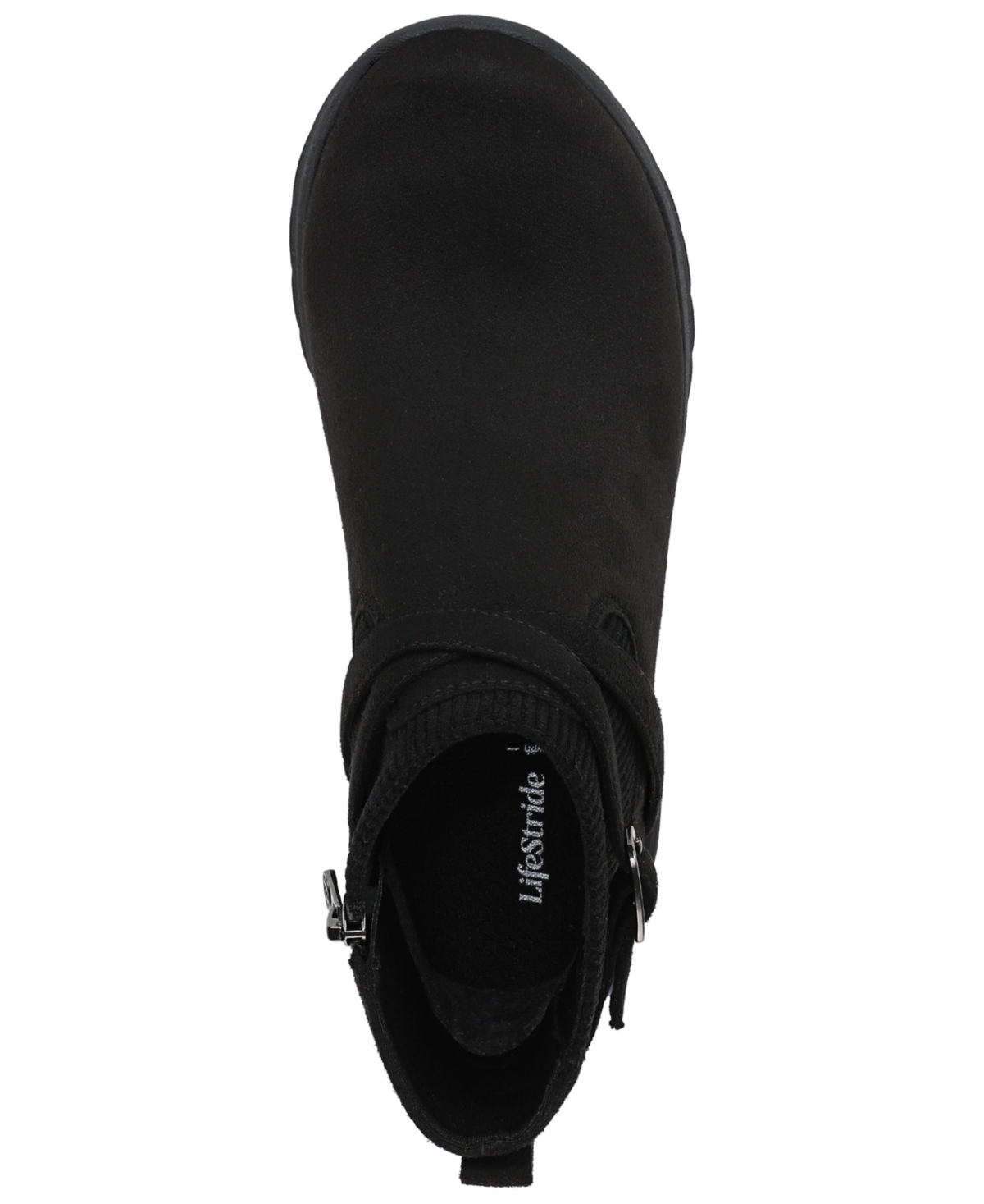 Lifestride Gates Wedge Bootie In Black