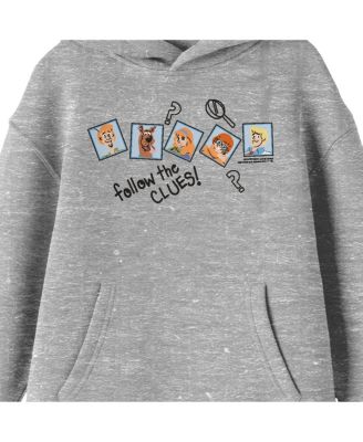 Boys Mystery Gang Doodles Youth Athletic Gray