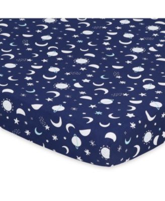 Pack n Play, Mini Crib, Portable Crib or Fitted Playard Sheets for Baby Girl, Mod Floral, Space, 3 Pack Set
