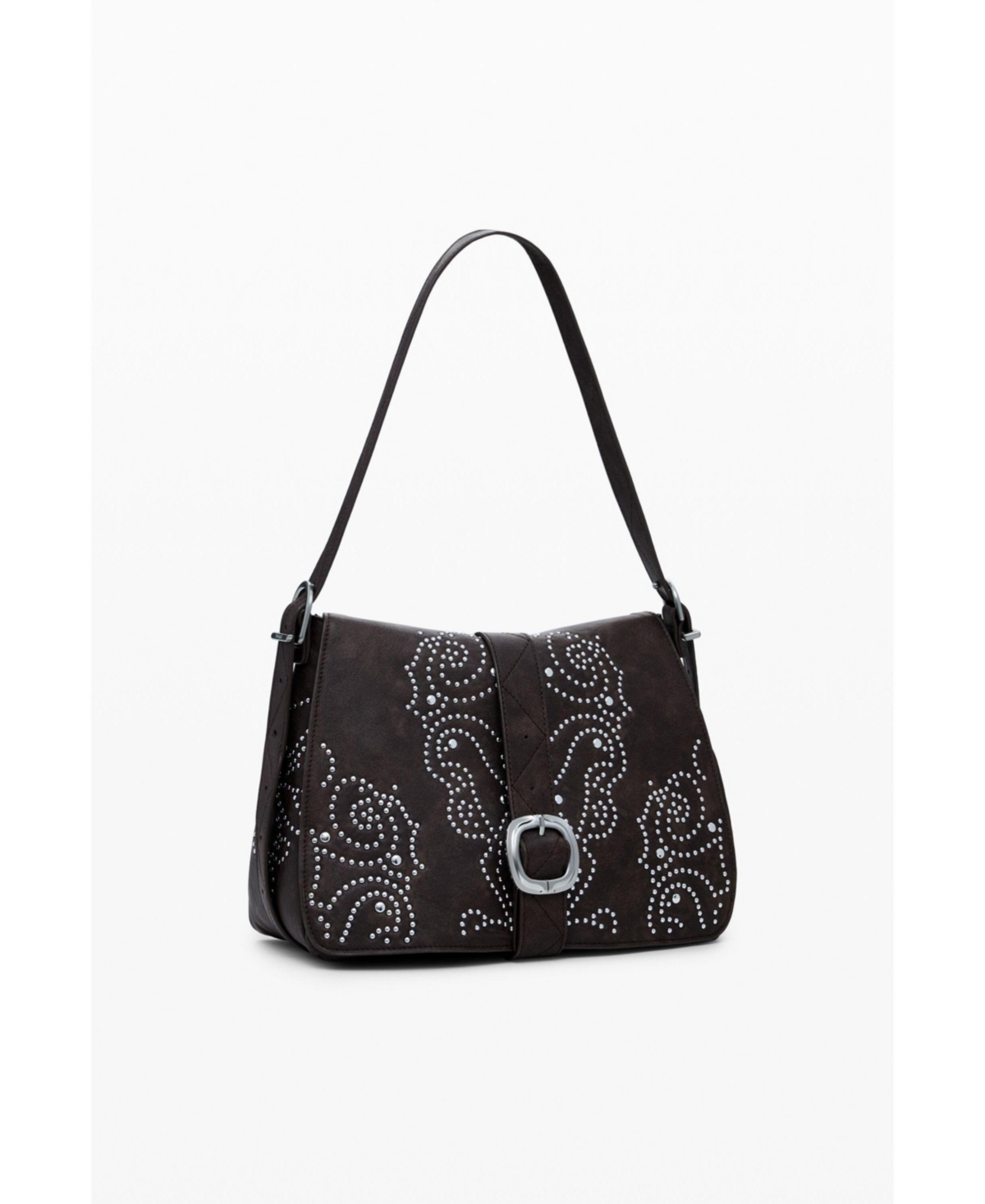 Desigual Women's Medium faux leather buckle bag