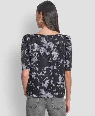 Women's Short Sleeve Printed Top