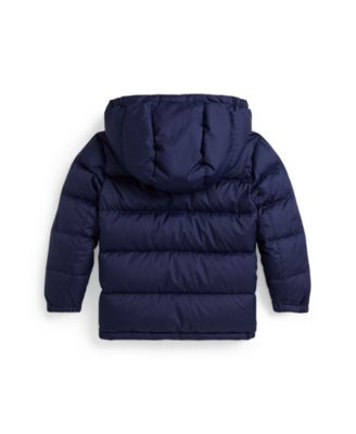 Toddler and Little Boys 2-7 Ripstop Down Hooded Jacket