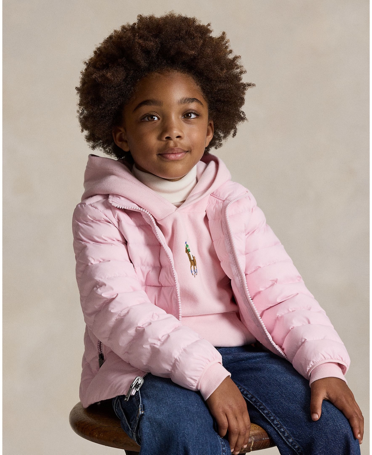 Polo Ralph Lauren Toddler And Little Boys P-layer 2 Packable Quilted Jacket In Animal Print
