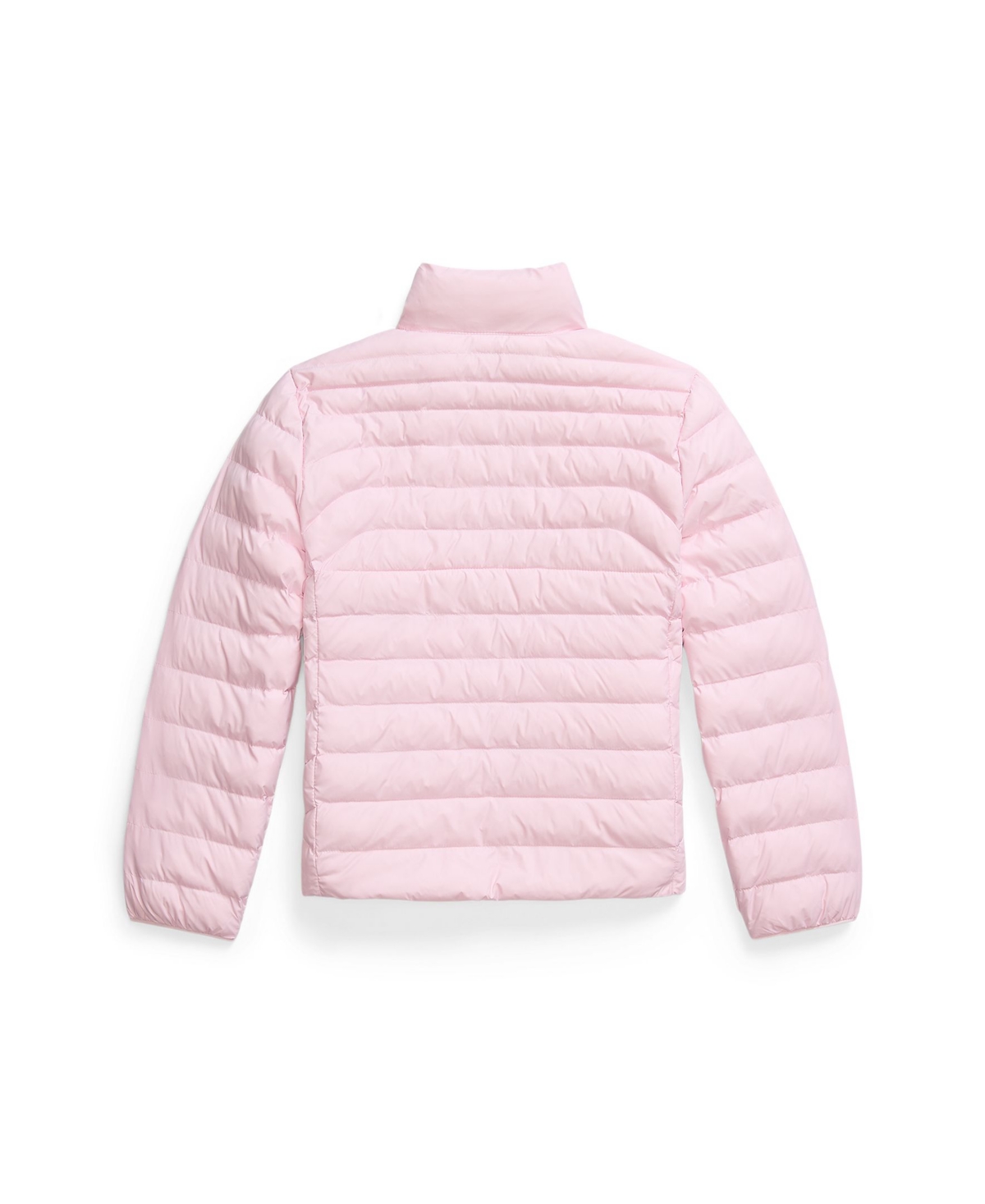 Polo Ralph Lauren Quilted Bomber Jacket In Pink