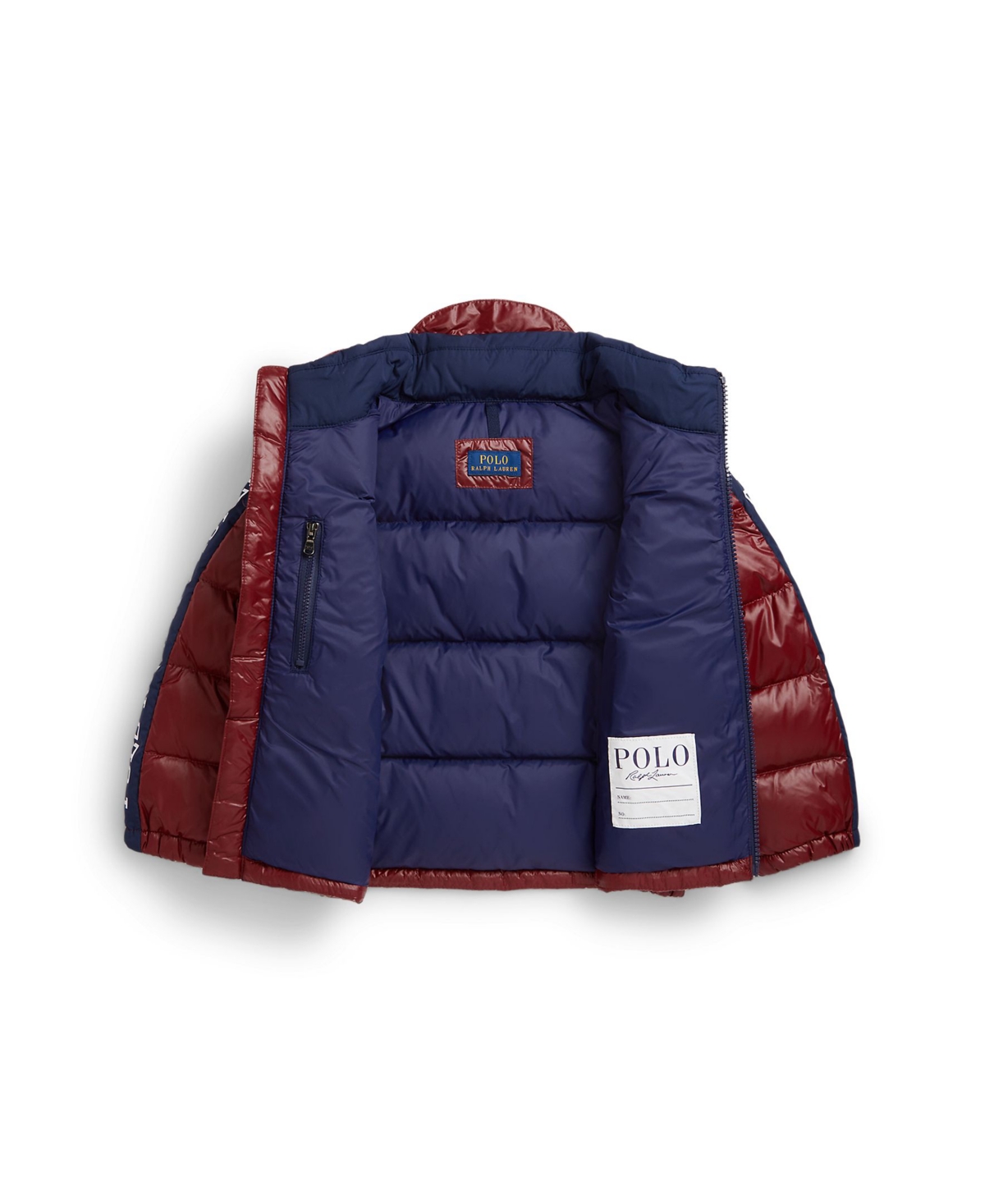 Polo Ralph Lauren Toddler And Little Boys Logo Down Hooded Jacket In Brown