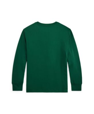 Big Boys Cotton Jersey Long Sleeve T-Shirt