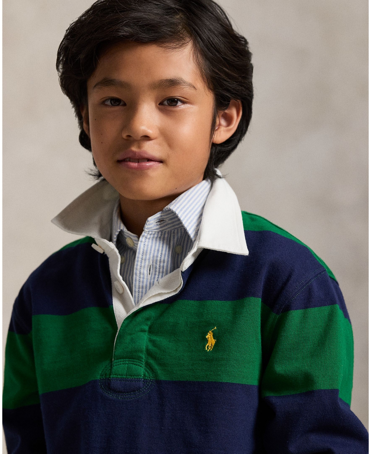 Polo Ralph Lauren Rugby Polo Shirt In Multi