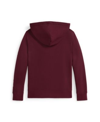 Big Boys Logo Fleece Full-Zip Hoodie