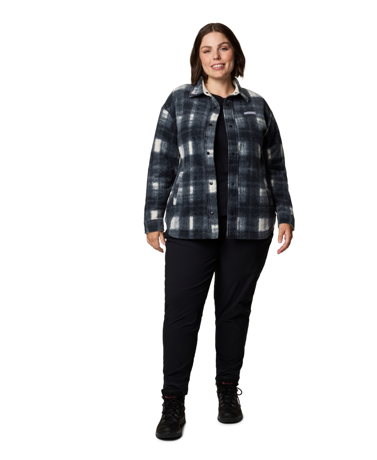 Columbia Women's Benton Springs Ii Fleece Shirt Jacket In Blue