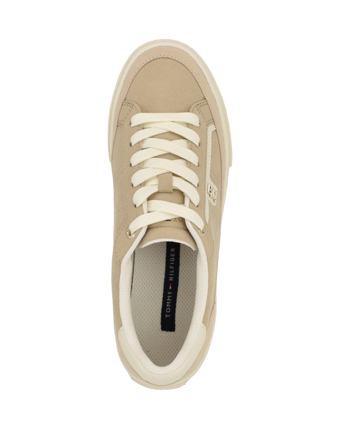 Tommy Hilfiger Women's Lencet Lace-up Sneakers In Neutral