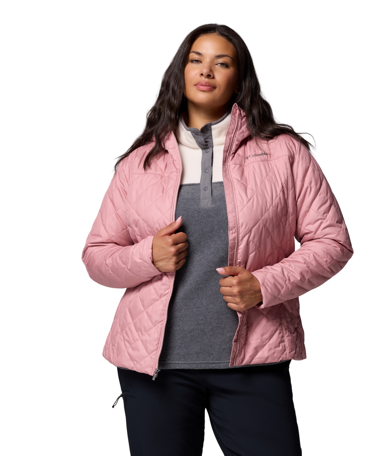 Columbia Women's Copper Crest Ii Hooded Jacket In Pink