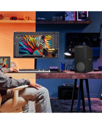 Omen 16L Gaming Tower Desktop Intel Core i7 14700F 8GB RAM NVIDIA GeForce RTX 4060 512GB SSD Storage Windows 11 Home - Black