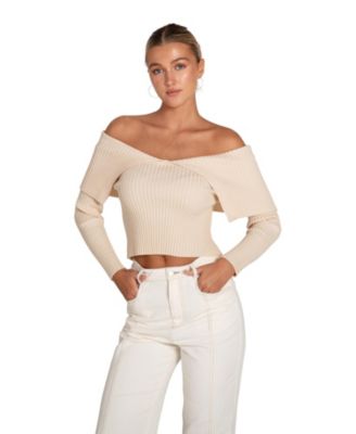 More Than Words Collared Knit Top