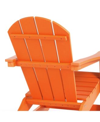 Outdoor Patio Porch Rocking Adirondack Chair (Set of 2)