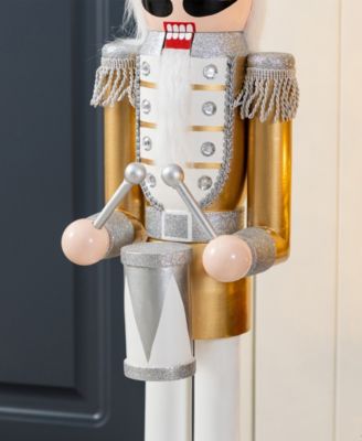 35.75" Wooden Christmas Soldier Nutcracker