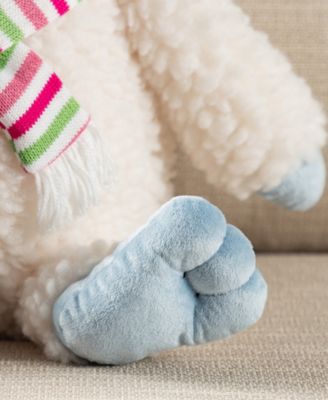 21.75" Christmas Fabric Yeti Shelf Sitter