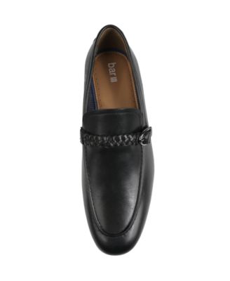 Men's Johnniey Leather Block Heel Loafers, Macy's Exclusive