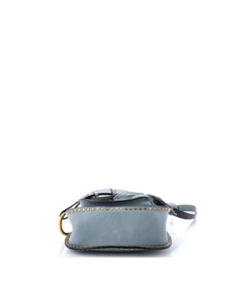 Small Hudson Handbag Whipstitch Leather