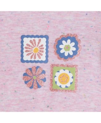Toddler Girls Toddler/Child Nep Tee w/Floral Accents