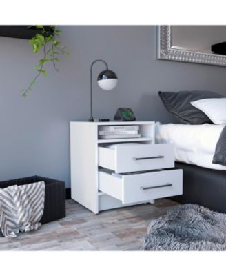 Storage Cabinet NightStand End Table