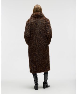 Women's Long Hair Luxious Faux Fur Jacket