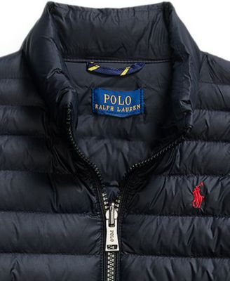 Toddler and Little Boys P-Layer 2 Packable Quilted Jacket