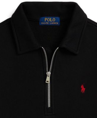 Big Boys Fleece Quarter-Zip Pullover Sweatshirt