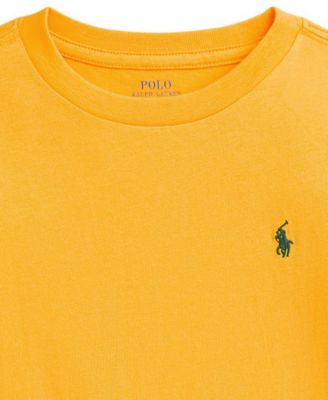 Toddler and Little Boys Cotton Jersey Long Sleeve T-Shirt