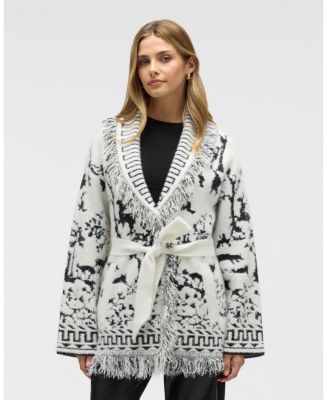 NVLT Women's Eyelash Fringe Coatigan - Macy's