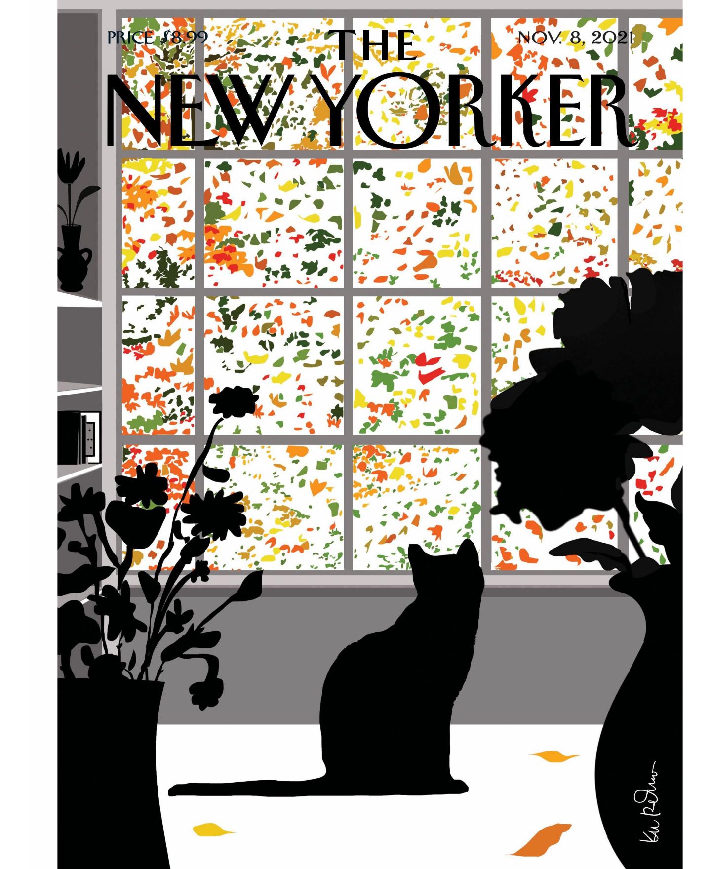 Детский пазл New York Puzzle Company Season's Turn New Yorker Cover 750-Piece Puzzle, Ages 10+ — фото 3