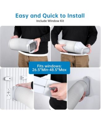  8000 BTU, Compact, Efficient Cooling, Easy Portability, Ideal for Small to Medium Rooms  Portable Air Conditioner