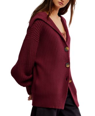 Women's Swim Too Deep Long Sleeve Cardi Sweater
