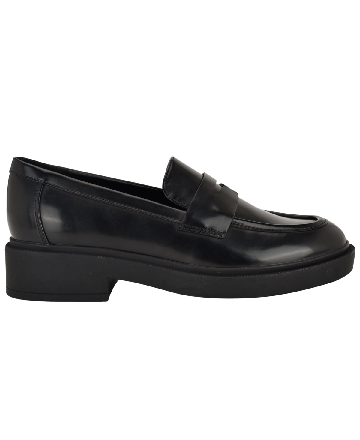 Calvin Klein Otinya Penny Loafer In Black