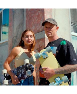 Cal7 Bomb Series 22 x 7.5 inch Mini Cruiser Skateboard - Bumblebee