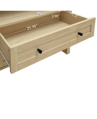 70" Tall Arched Pantry Cabinet with Adjustable Shelves for Kitchen or Living Room