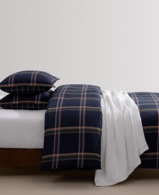 Beacon Plaid Cotton 2-Pc. Duvet Cover Set, Twin