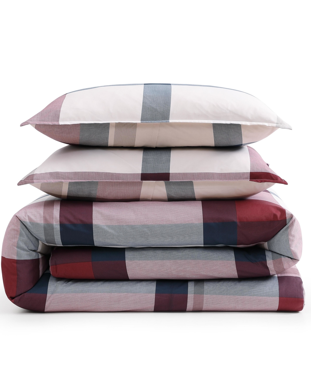 Tommy Hilfiger Prospect Park Plaid Cotton 3-pc. Comforter Set, King