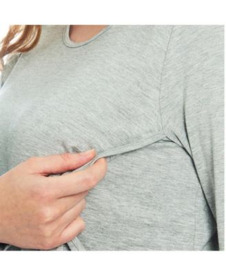 Maternity Whitney 2-Piece Maternity/Nursing Top & Pant Set