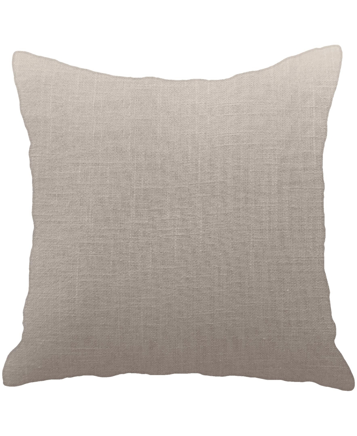 Vibhsa Baltic Cut And Sew Decorative Pillow, 20" X 20" In Gray