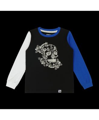 Kids Recuerda Tee - Colorblock Long Sleeve Graphic T-Shirt