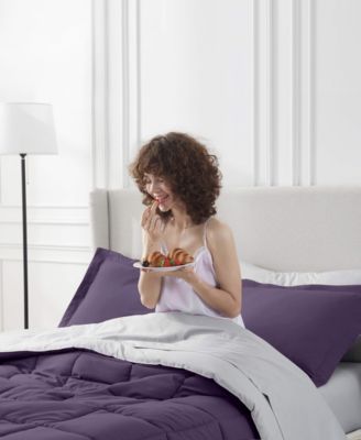 Luxury Soft Reversible 7-Pc. Comforter Set, Queen