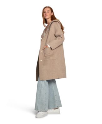 Women's Sunday Morning Hooded Coat