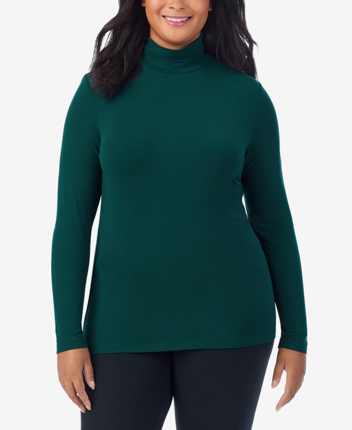 Cuddl Duds Plus Turtleneck Top