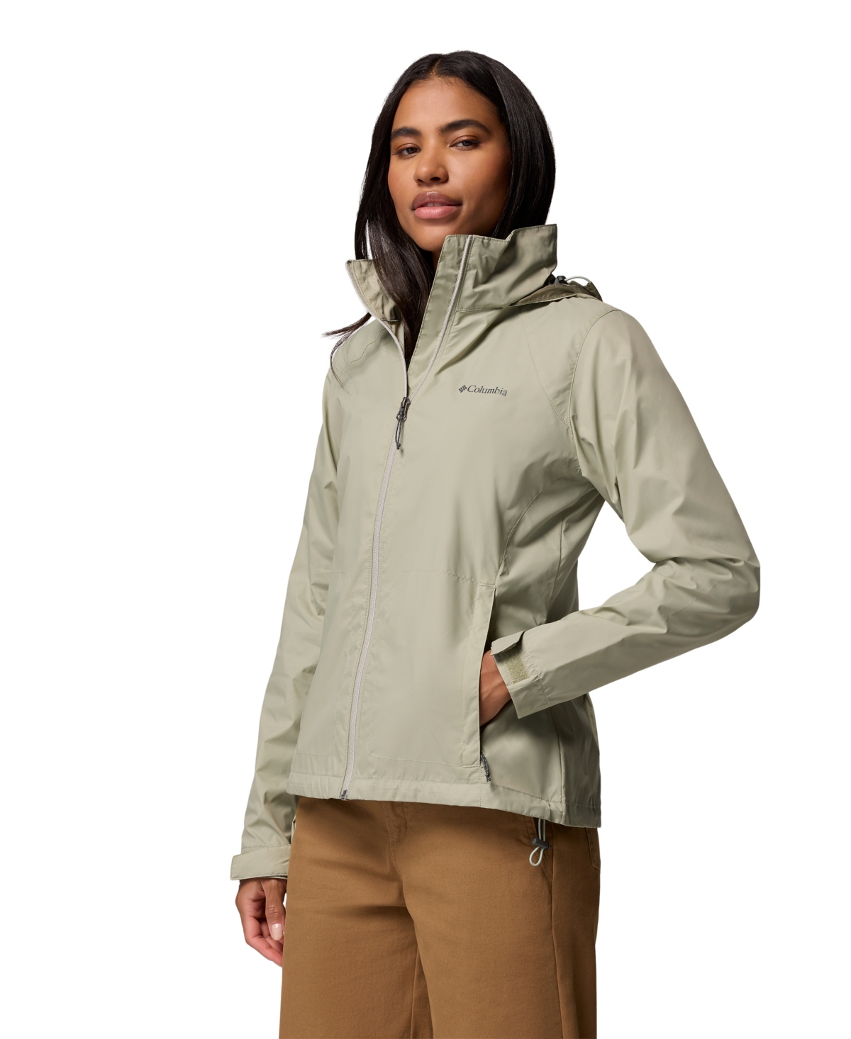 Columbia Women's Switchback Iv Hooded Packable Jacket In Brown